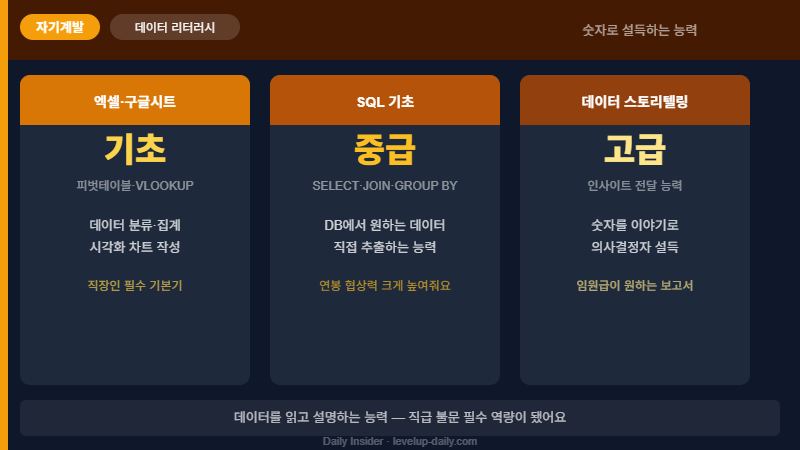 데이터 리터러시 3단계