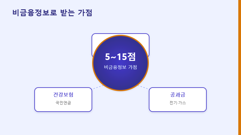 비금융정보 신용점수 가점